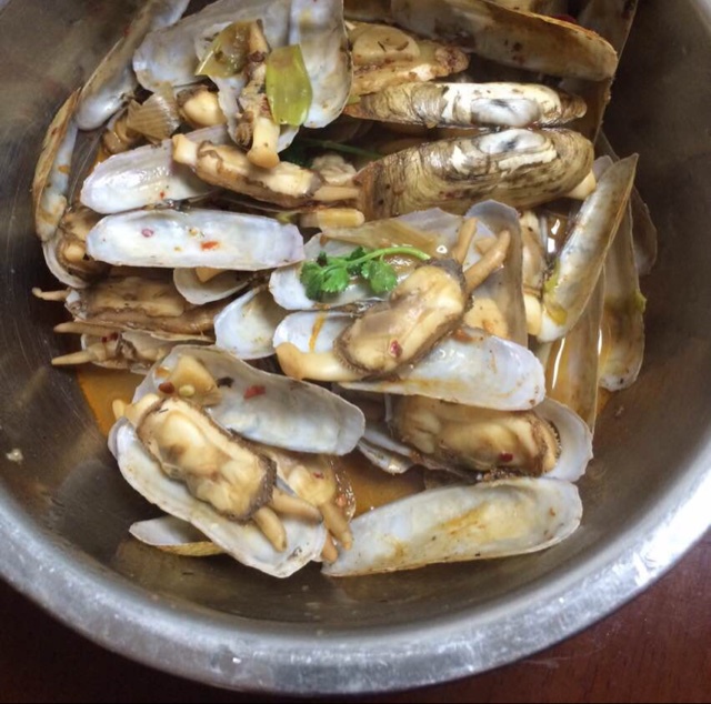 爆炒蛏子