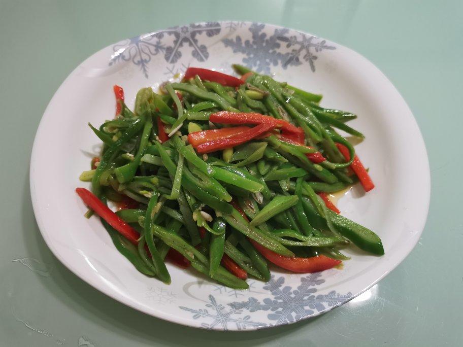 清炒扁豆丝