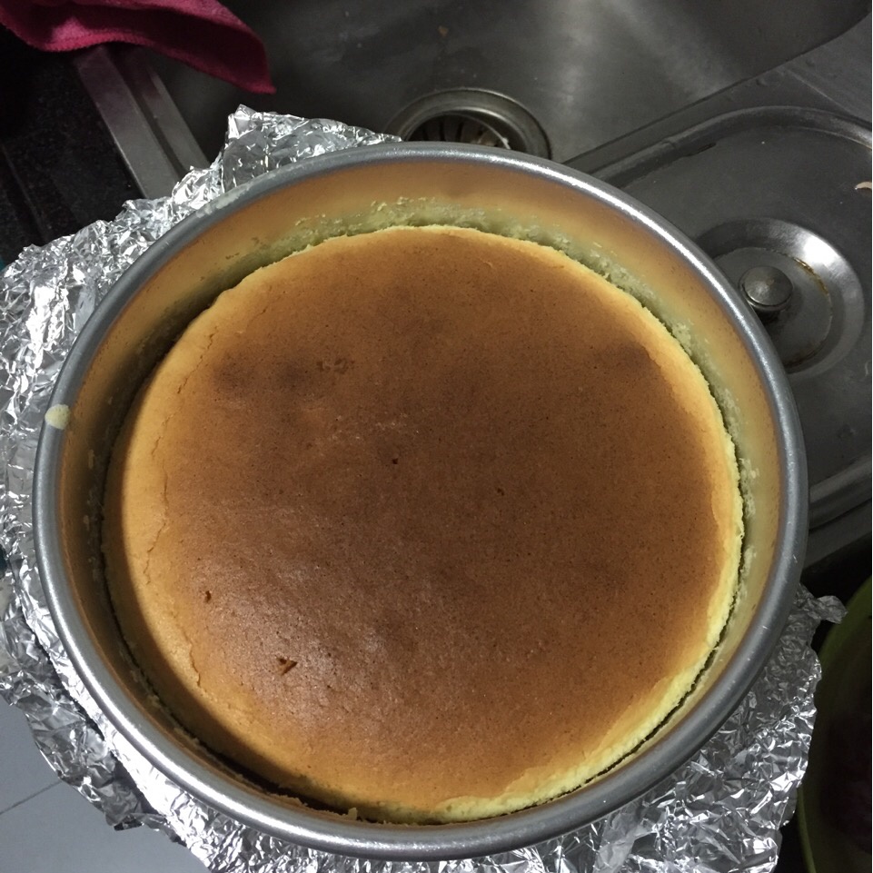 轻乳酪芝士蛋糕6寸#皮黑森林#