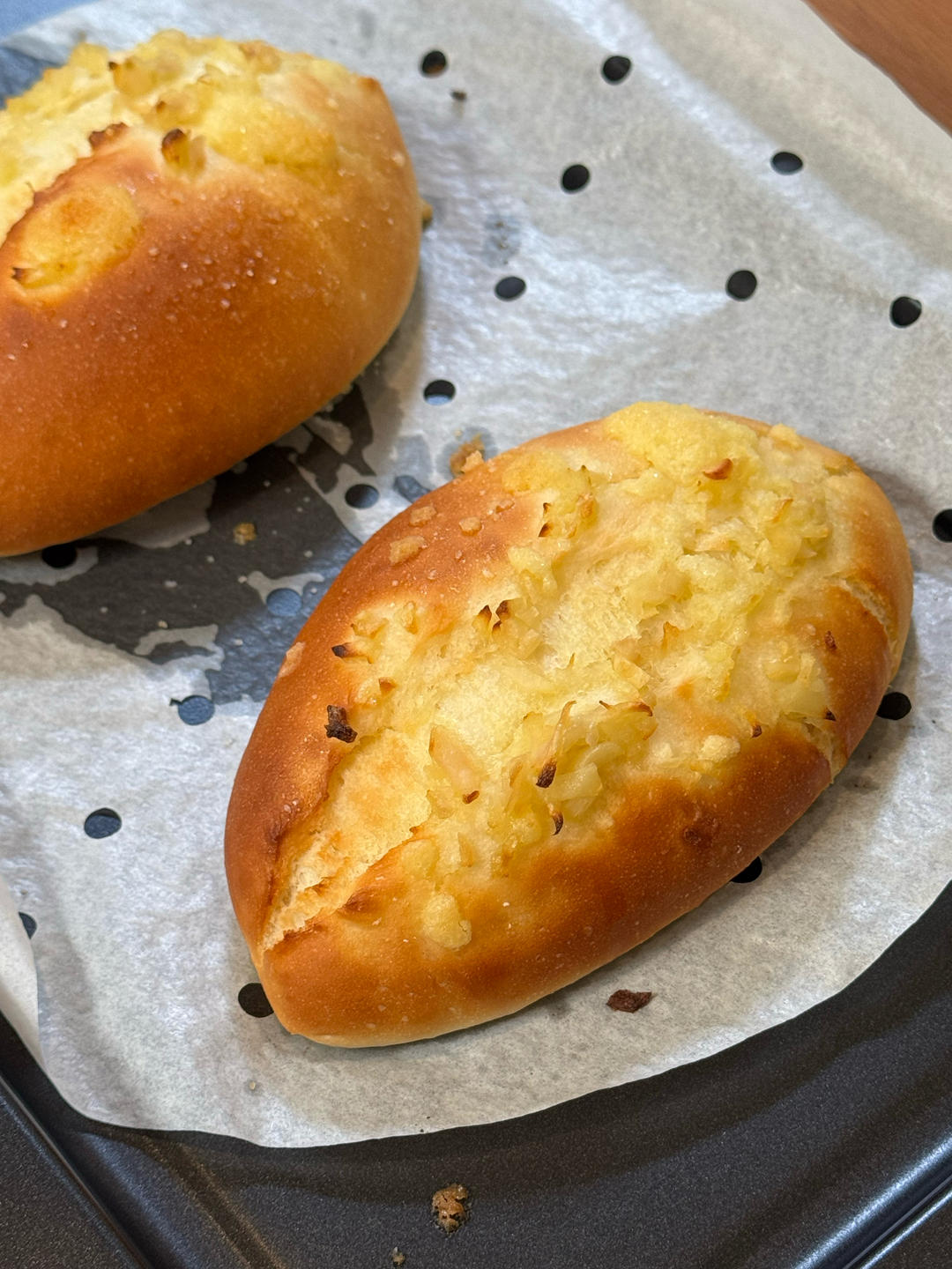 山姆同款🍞蒜香奶酪面包 太好吃了吧