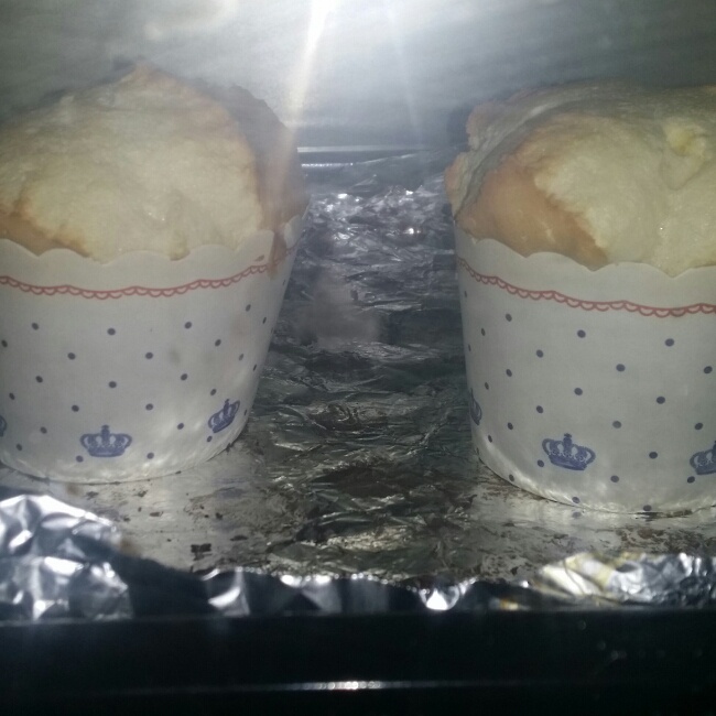 棉花纸杯蛋糕