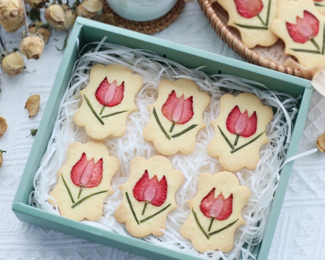 郁金香复古风饼干
