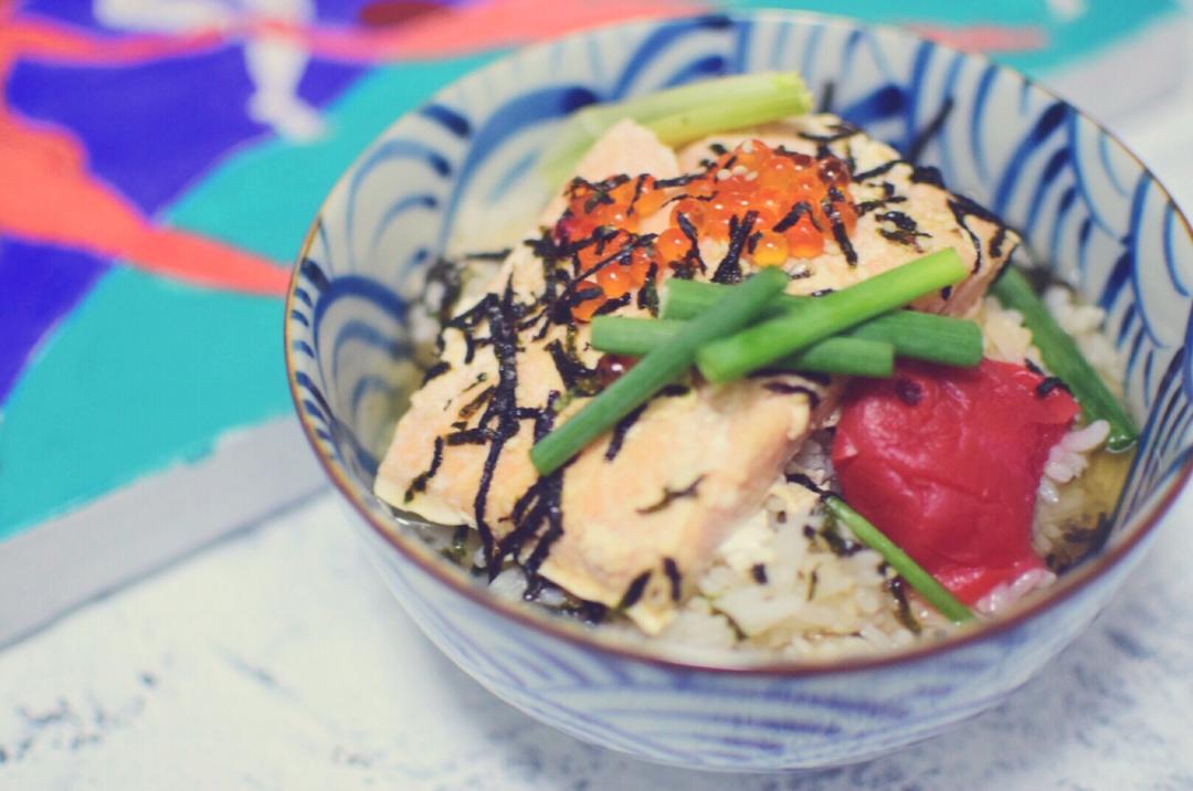 低温慢煮三文鱼梅子茶泡饭【食材包操作说明】