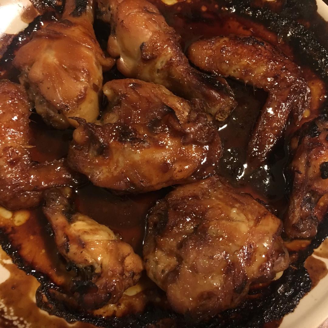 蜜汁烤鸡腿
