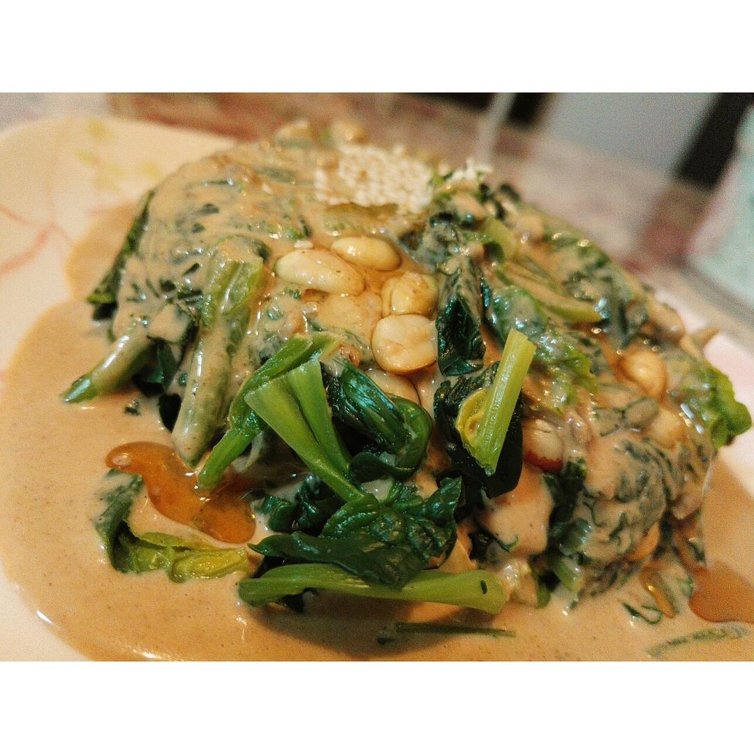 麻酱菠菜