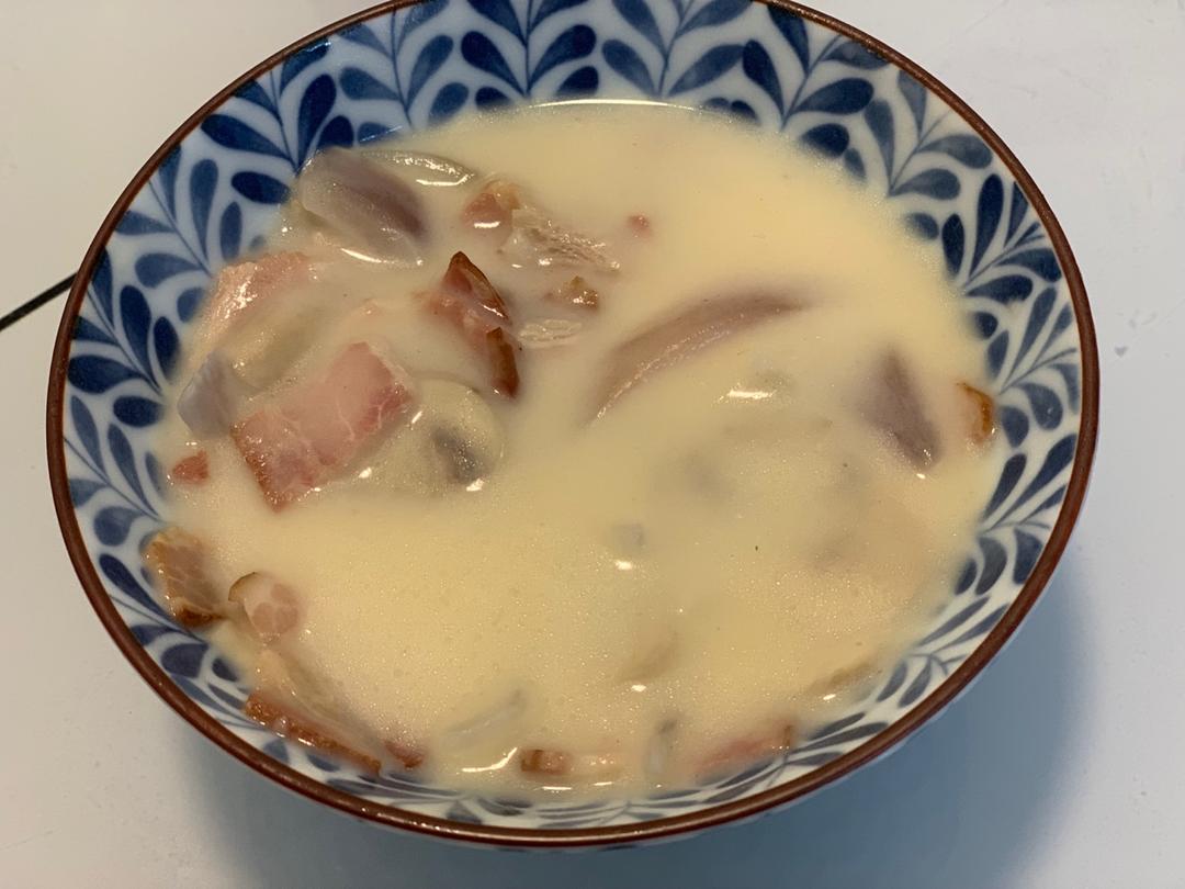 奶油蘑菇汤（完美比例版）