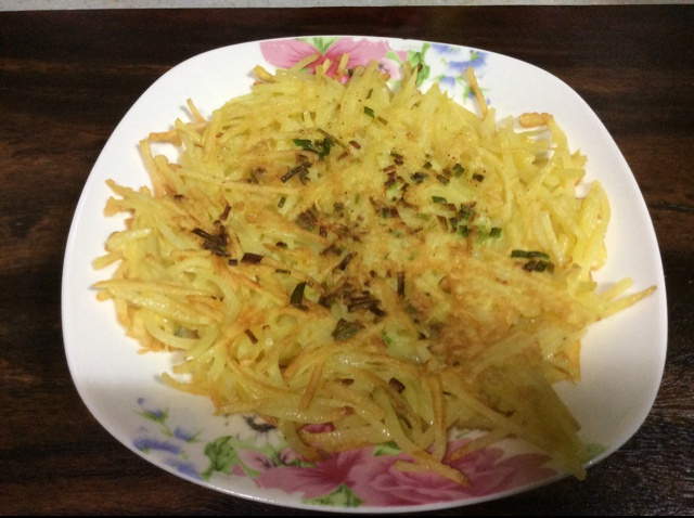 鸡蛋土豆饼