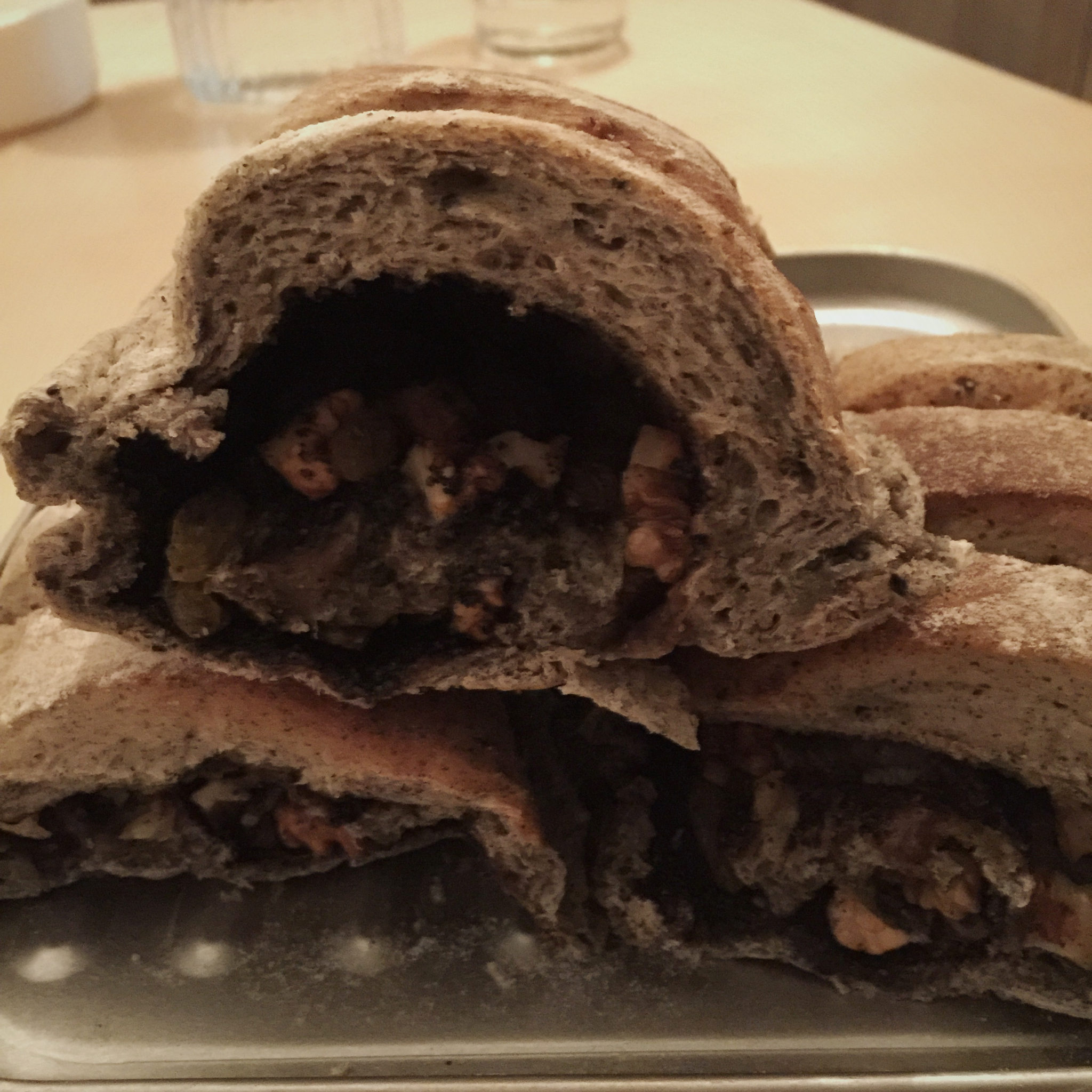 仿85度C家黑谷物核果（中种法）