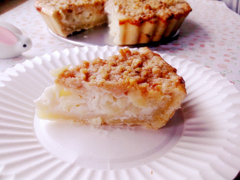 satokoyuki做的鲜奶油蜜桃派