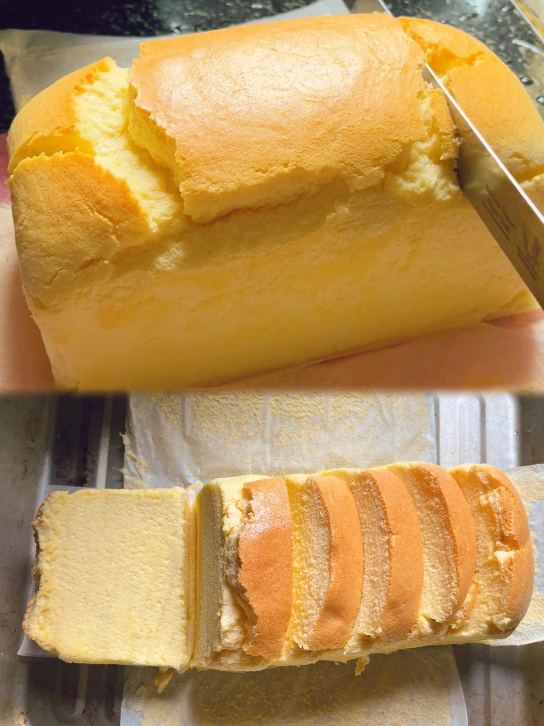 堪比柯基屁股
爆浆芝士🧀古早蛋糕