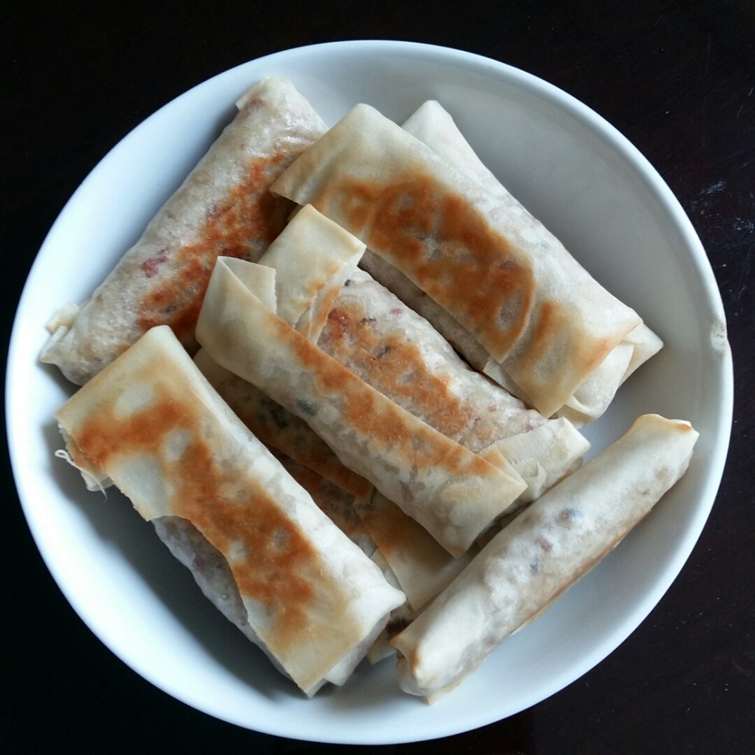 蛋定姐做的春卷烤箱版
