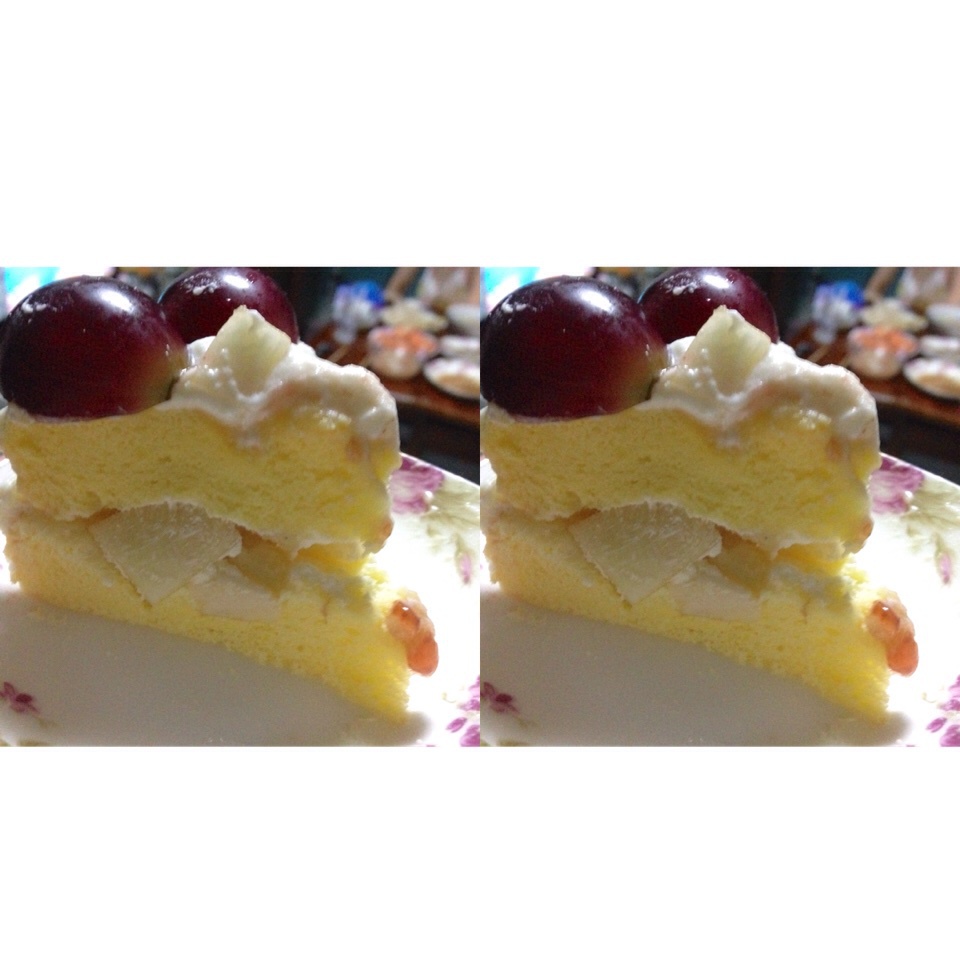 6寸原味戚风蛋糕