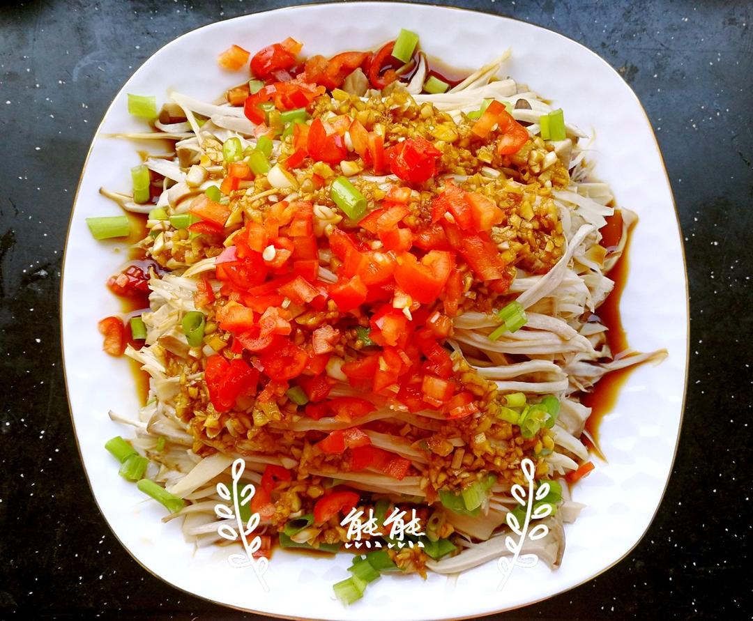 凉菜手撕杏鲍菇