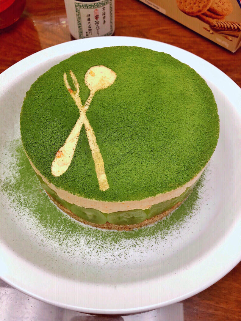 抹茶芝士蛋糕（减糖版）