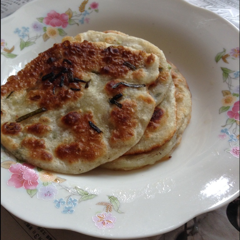葱油饼（天天向上汪涵制作的精良版）
