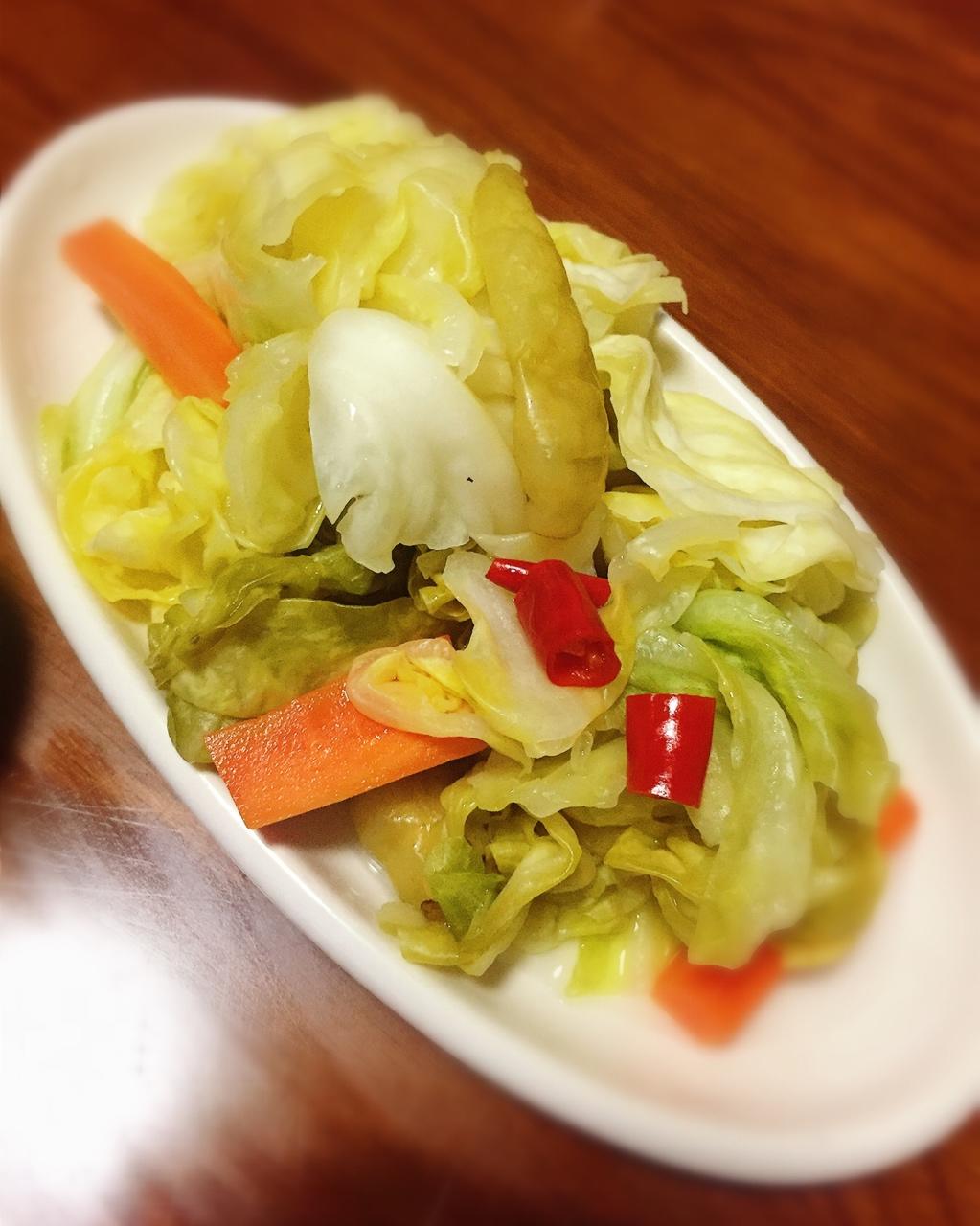 虎1983做的包菜泡菜