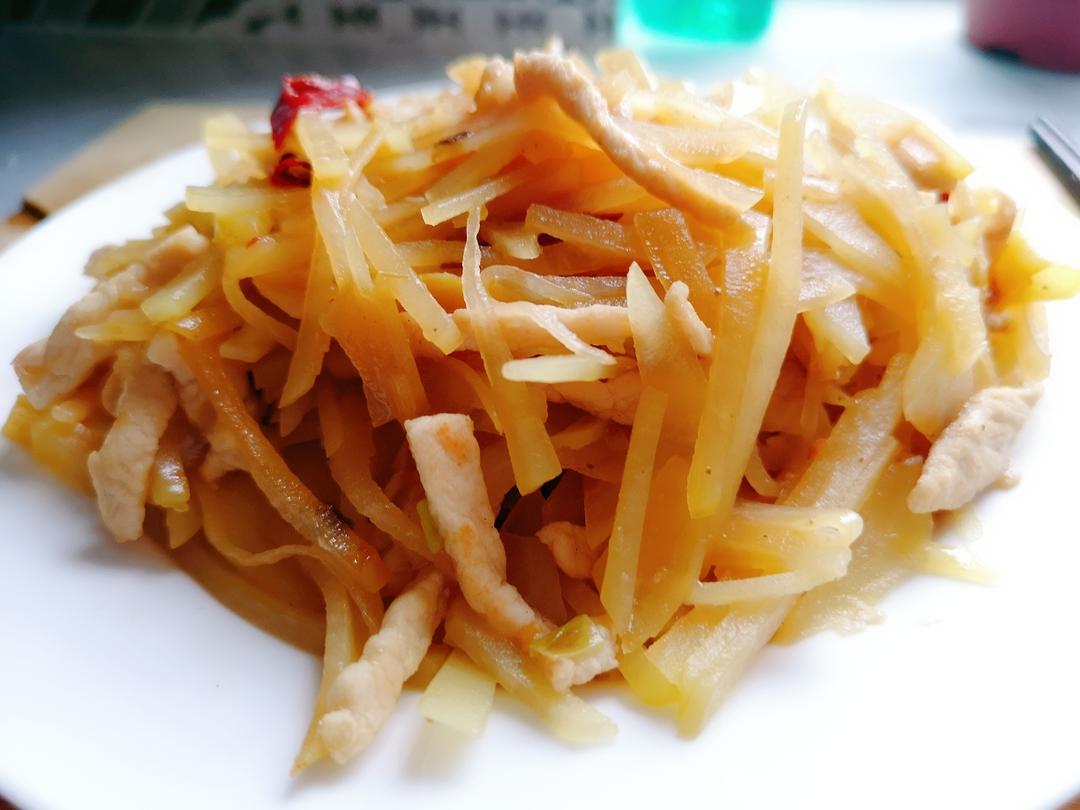 肉炒土豆丝
