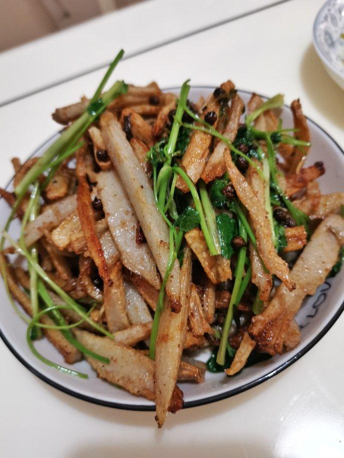 干煸藕丝—正宗武汉小吃