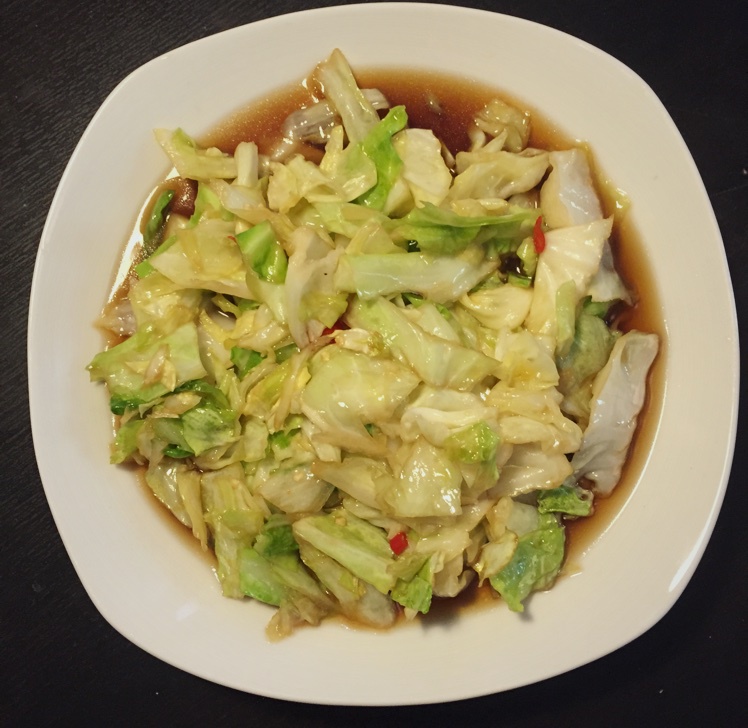 爆炒圆白菜