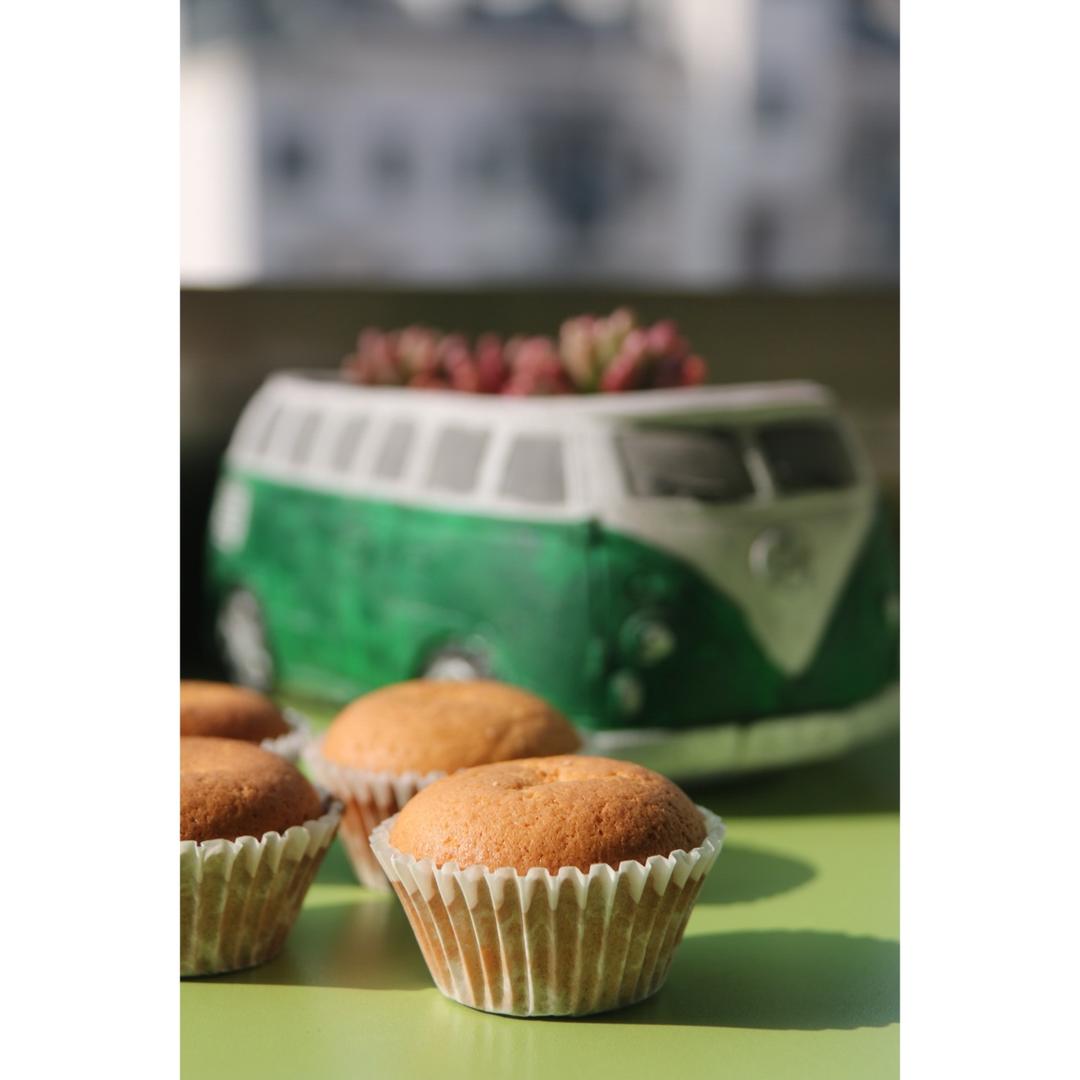 原味海绵纸杯蛋糕（非常适合裱花、盖糖皮的cupcake方子）