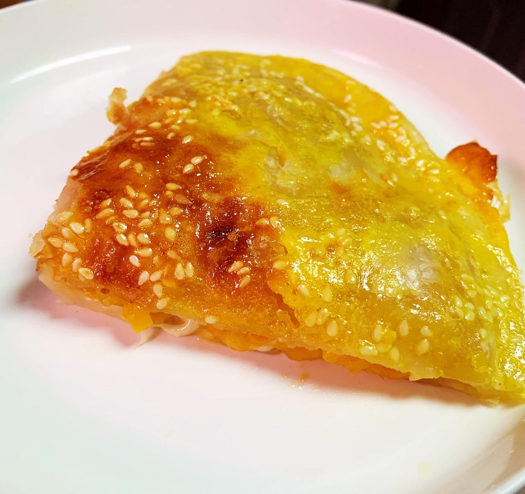 手抓饼版苹果派