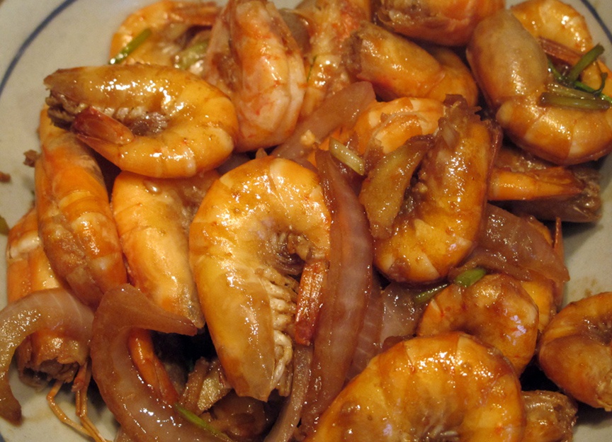 【懒人家常菜】之油焖虾