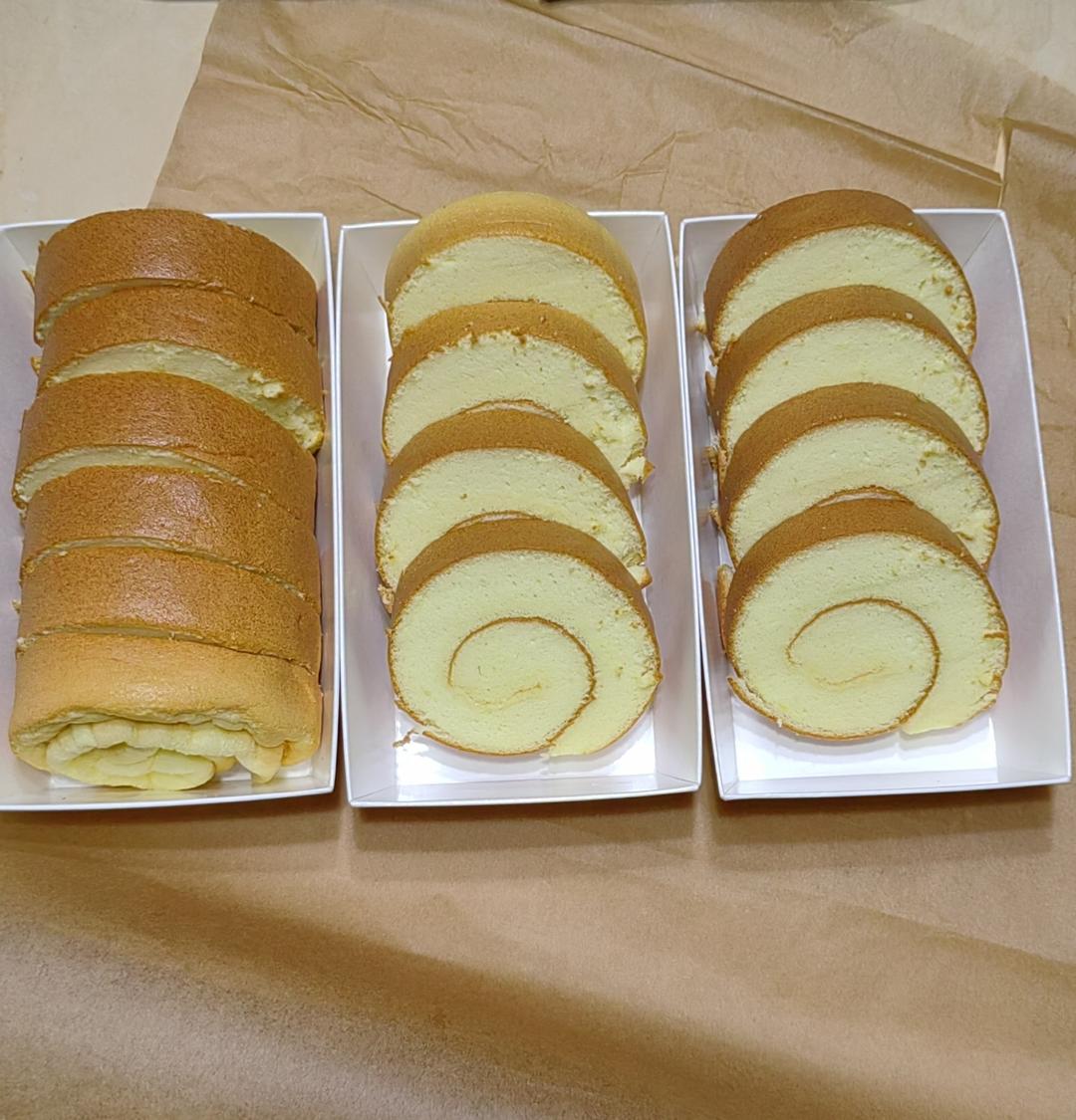 香葱海苔肉松芝麻蛋糕卷