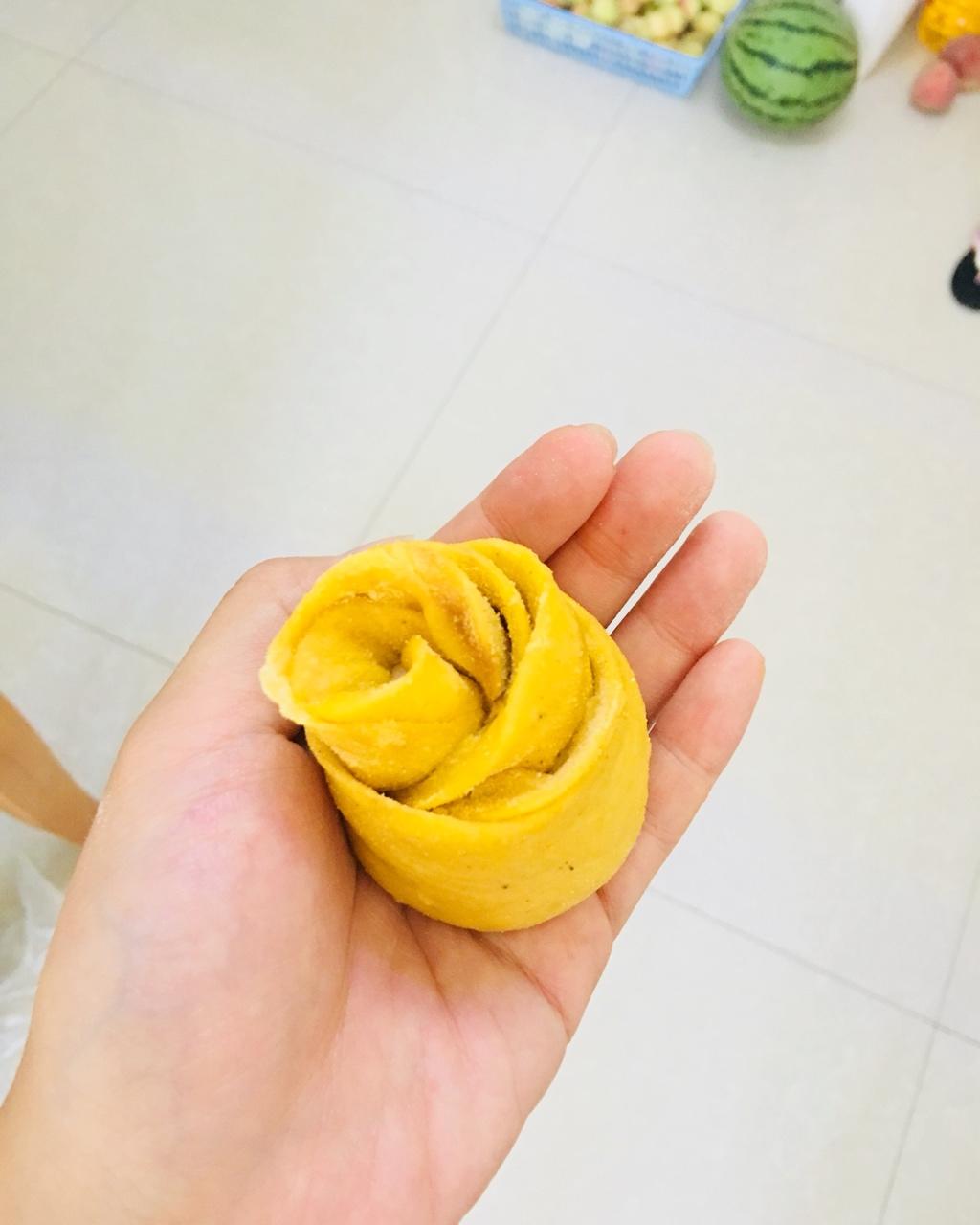 玫瑰花馒头