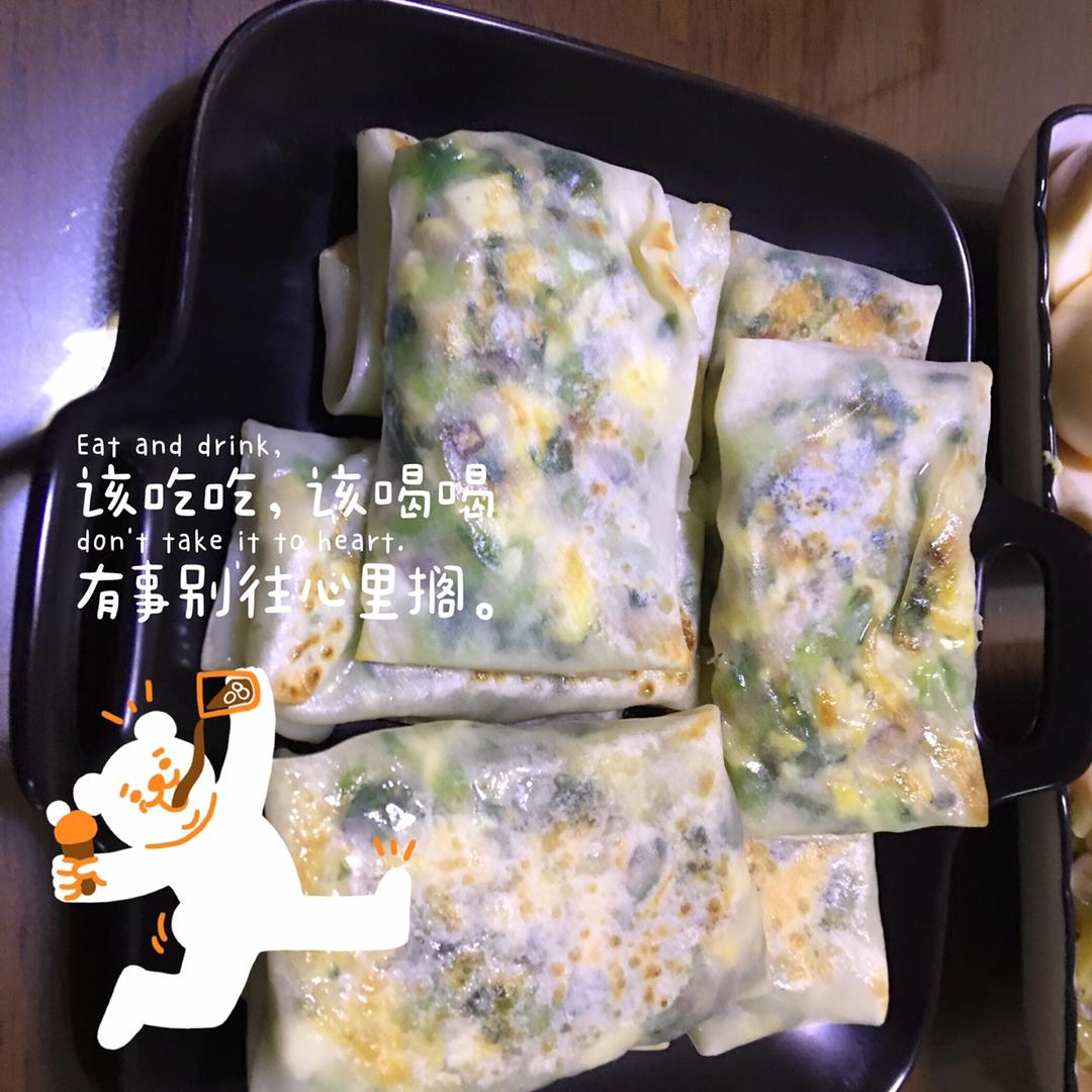 饺子皮春卷