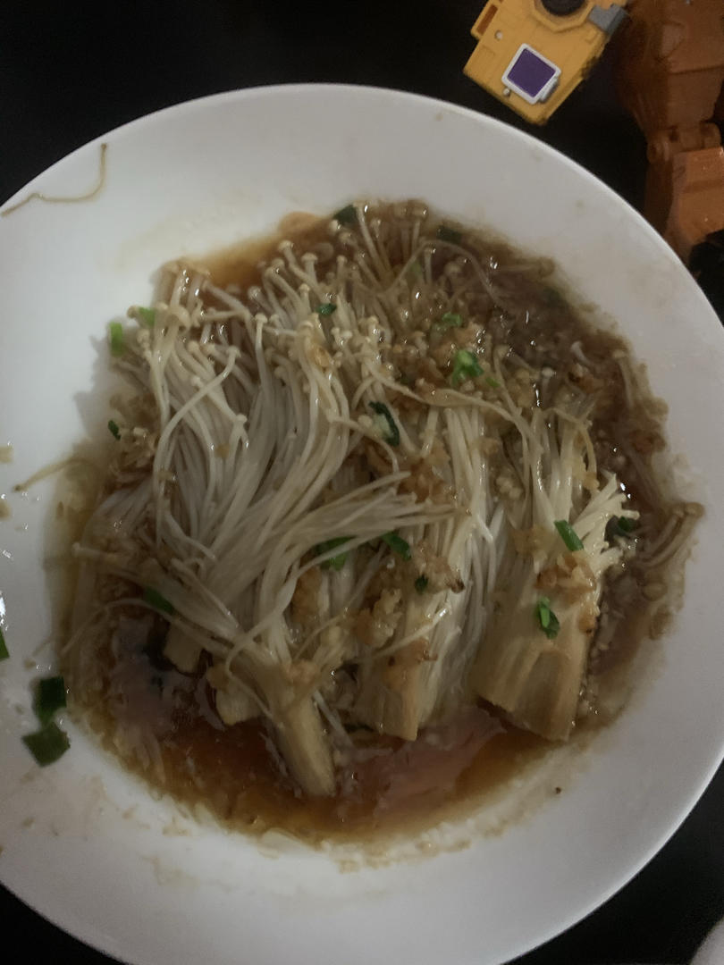 蒜蓉蒸金针菇