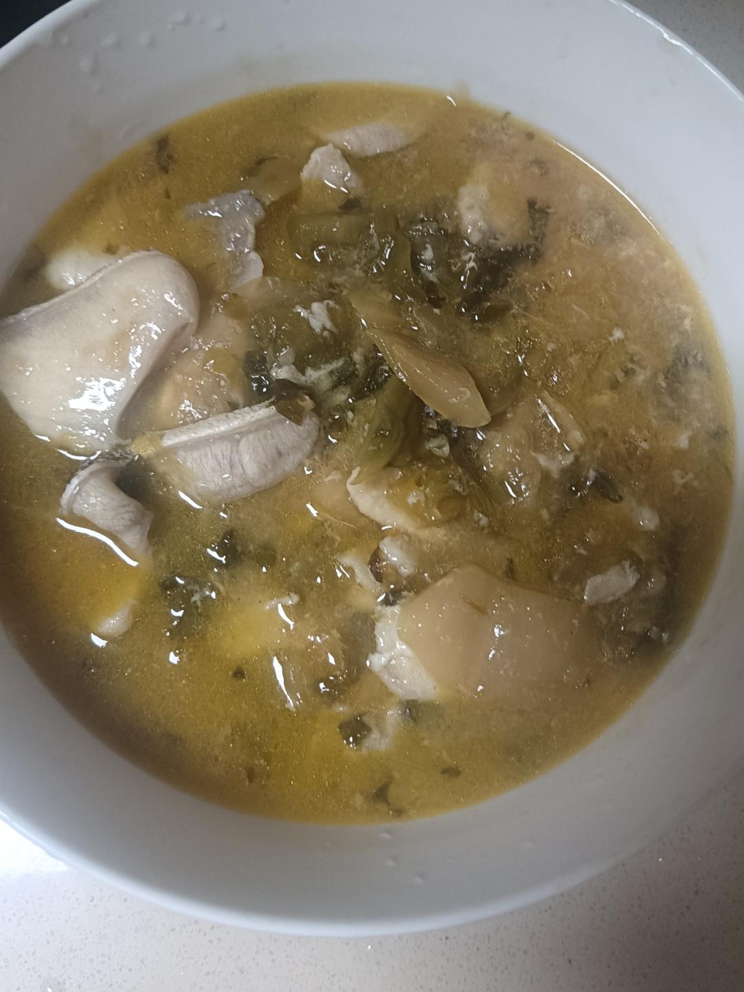 无骨金汤酸菜鱼（不辣）