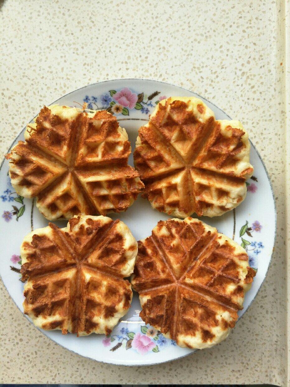 五分钟早餐华夫饼