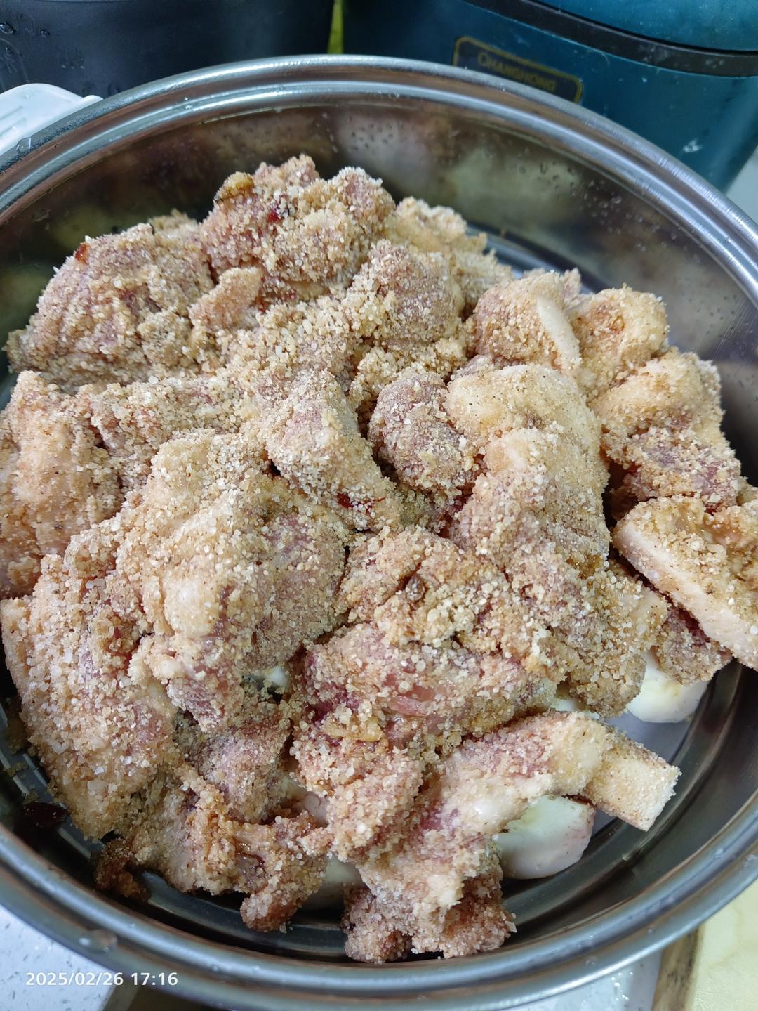 绝绝子！甩饭店几条街的粉蒸肉（粉蒸排骨）