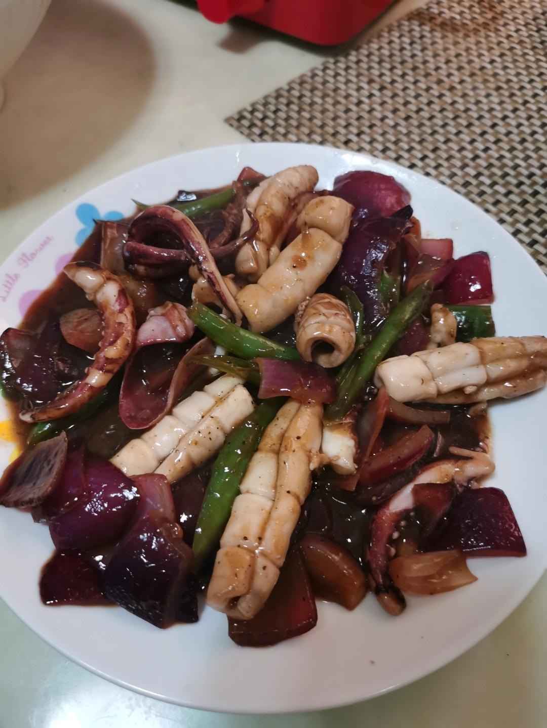 炒鱿鱼