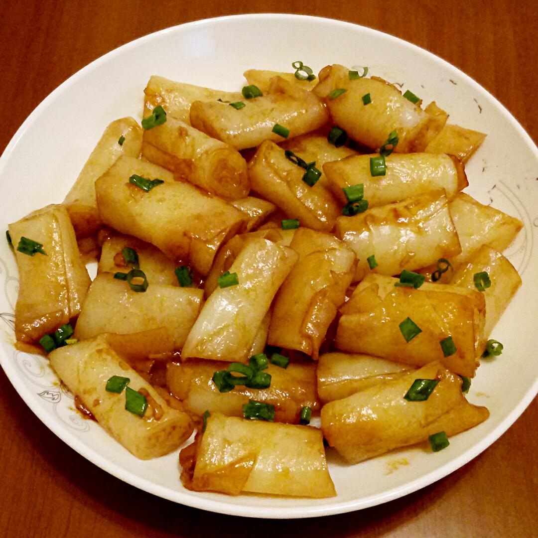 彩虹c做的豉油皇炒猪肠粉