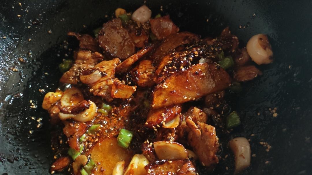 香煎五花肉土豆片