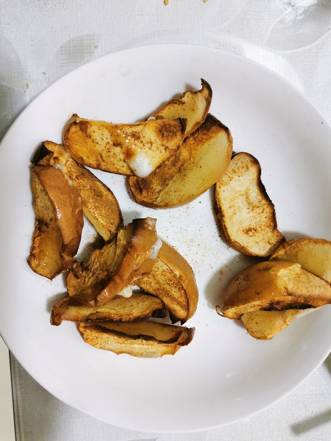 减肥甜品📍暖身刮油毫无负担🍎肉桂烤苹果