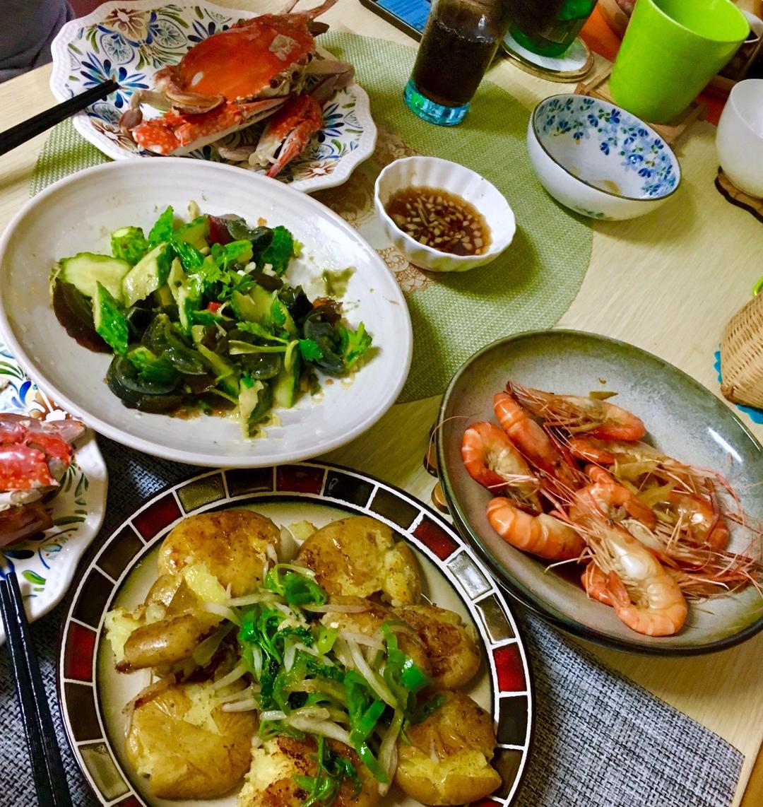 公子小柏做的晚餐2018年9月9日