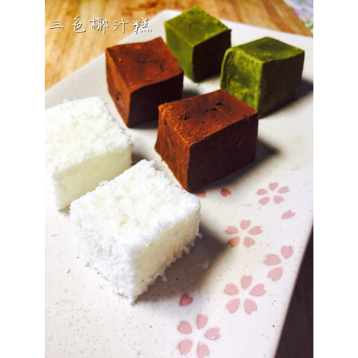 椰子奶糕（附上脆炸鲜奶做法）