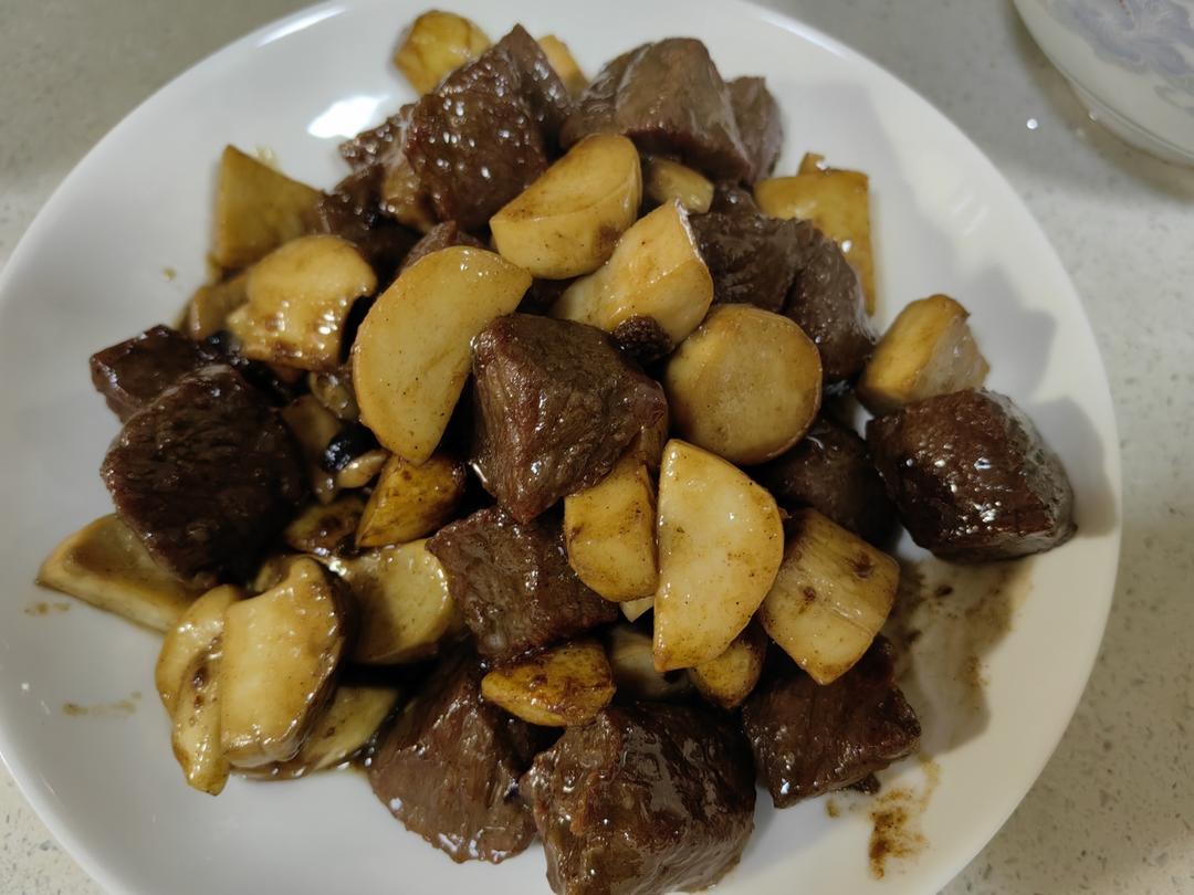 黑蒜子牛肉粒-津门秘方-家庭制作详细版