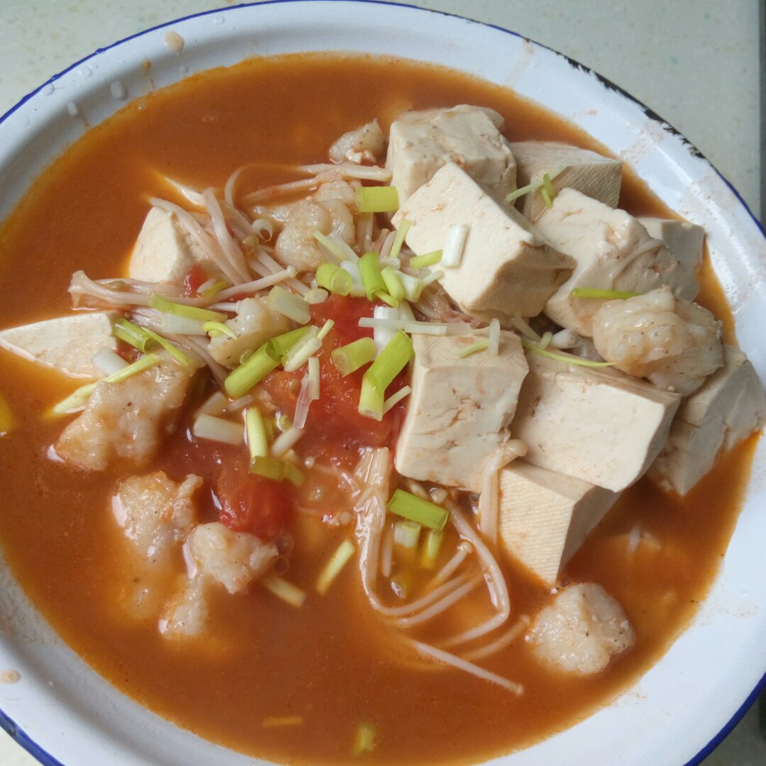 龙利鱼豆腐煲