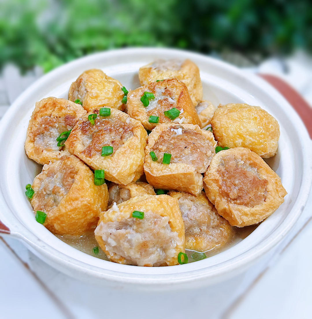 比油面筋健康的水面筋塞肉