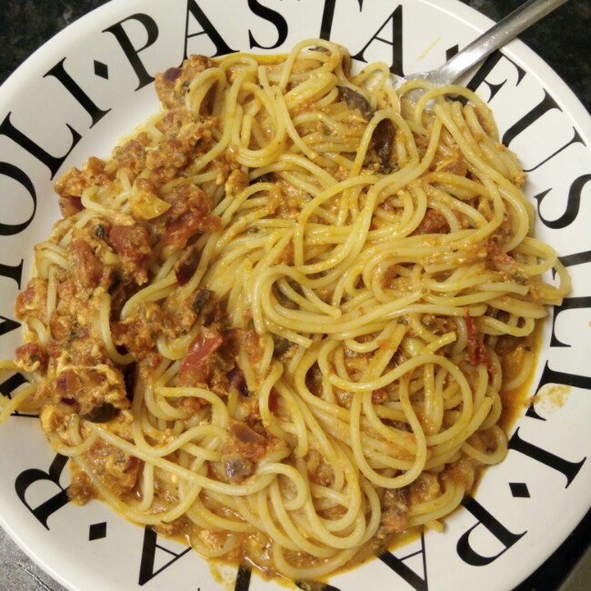 番茄肉酱意大利面