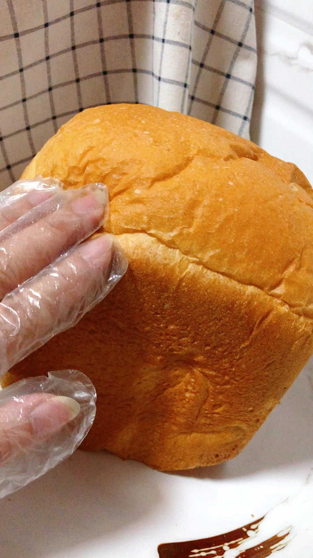 纯奶手撕吐司的做法 步骤1