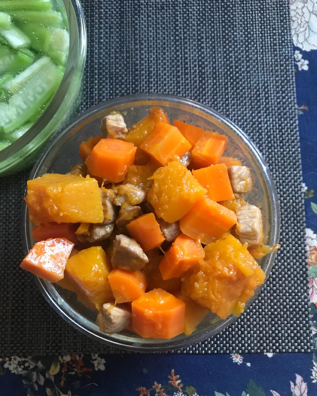土豆南瓜胡萝卜炖菜