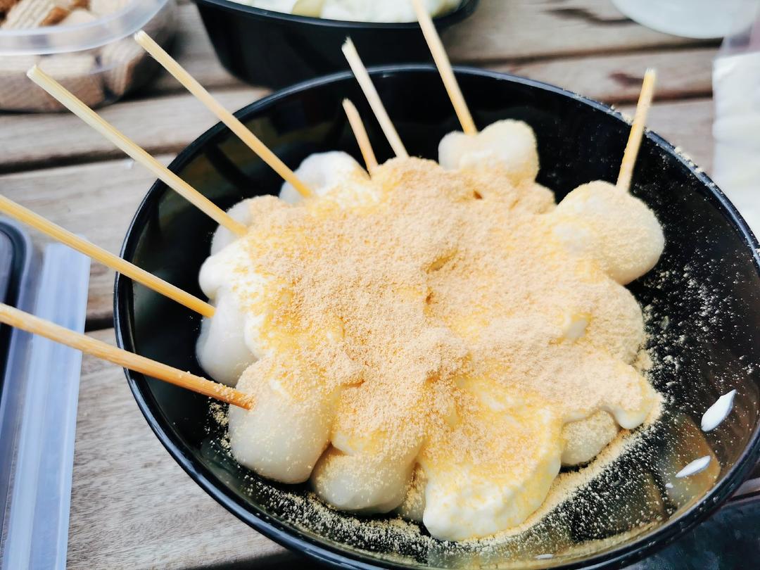 半仙豆夫同款——豆乳奶盖白玉丸子