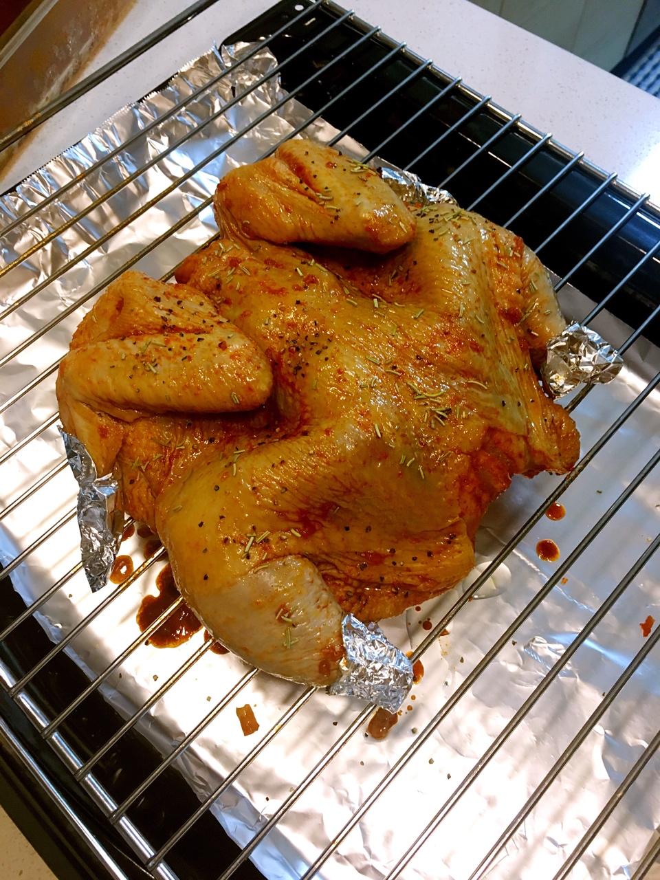 袋袋烤鸡--自制腌料+脆皮秘籍