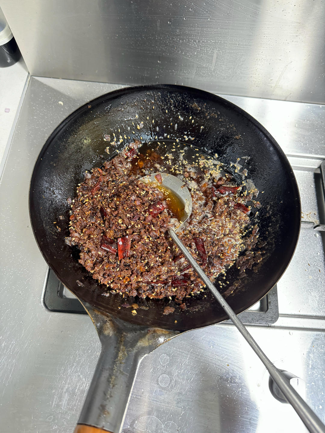 自制香辣牛肉香菇酱