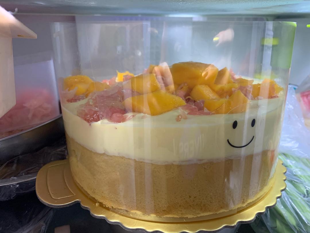 最适合夏天的杨枝甘露蛋糕