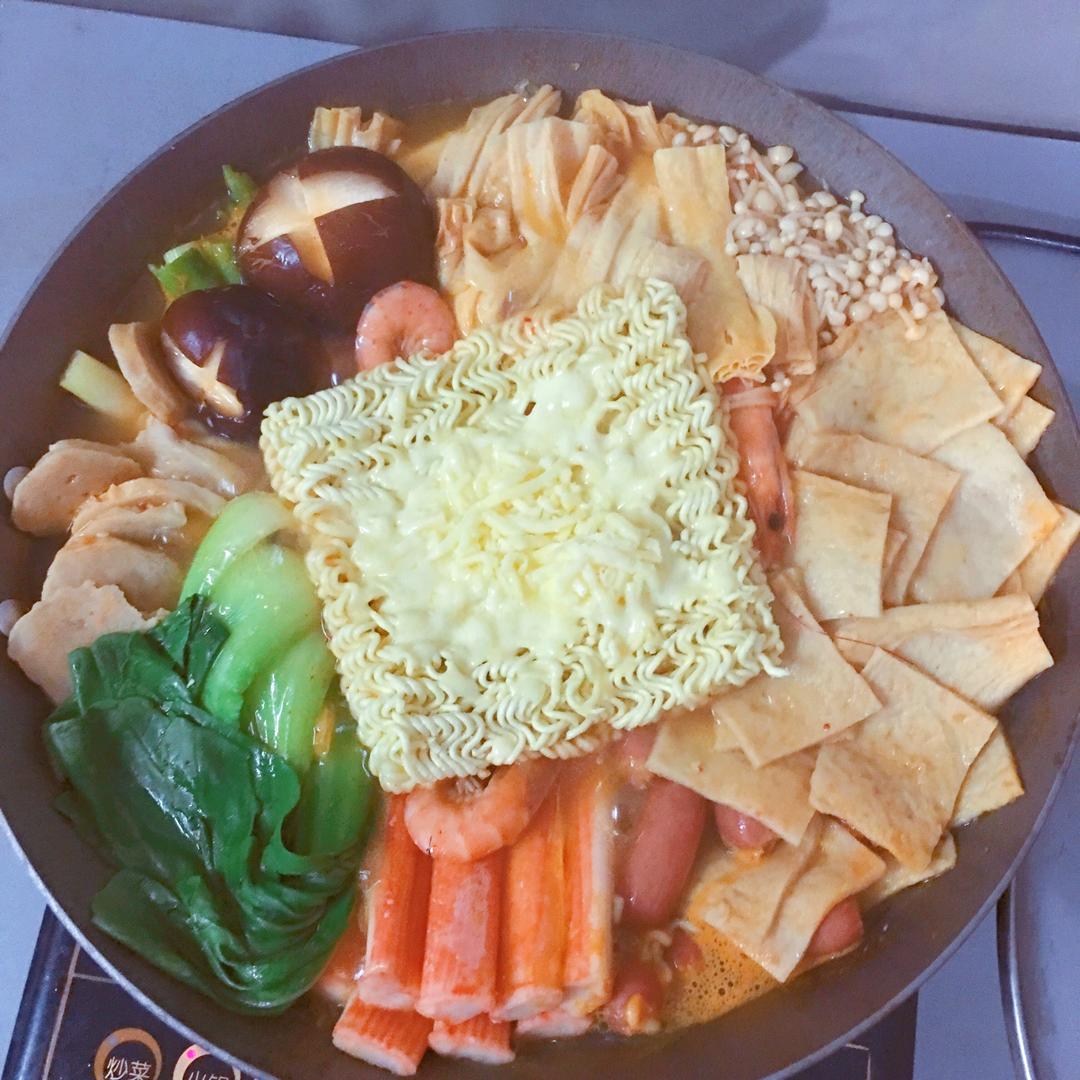 部队火锅的做法